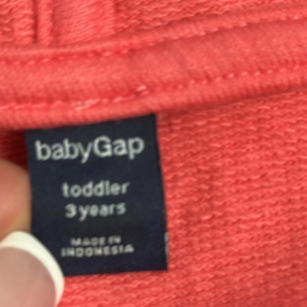 BABY GAP TODDLER SEQUIN ZIP UP HOODIE Size 3 Years